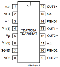 TDA7053A Datasheet PDF Philips Electronics