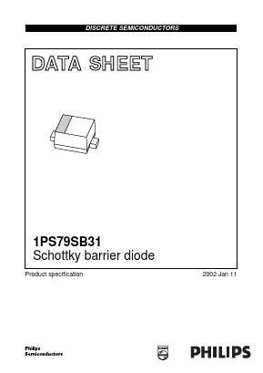 1PS79SB31 Datasheet PDF Philips Electronics