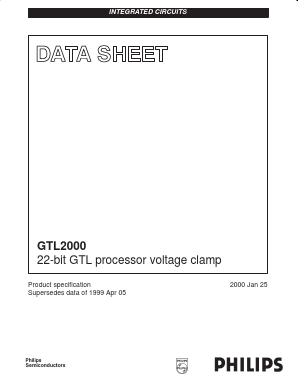 GTL2000DL Datasheet PDF Philips Electronics