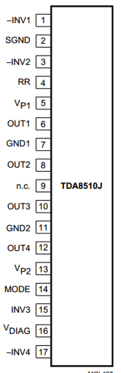 TDA8510J/N1 Datasheet PDF Philips Electronics