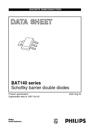 BAT140C Datasheet PDF Philips Electronics