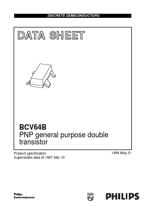 BCV64 Datasheet PDF Philips Electronics
