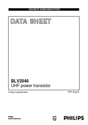 BLV2046 Datasheet PDF Philips Electronics