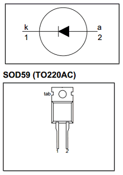 BY229-600/B Datasheet PDF Philips Electronics