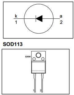 BY229F Datasheet PDF Philips Electronics