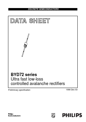 BYD72B Datasheet PDF Philips Electronics