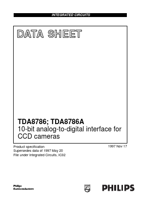 TDA8786AG/C1 Datasheet PDF Philips Electronics