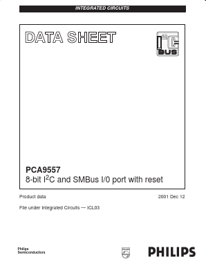 PCA9557 Datasheet PDF Philips Electronics