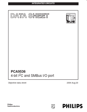 PCA9536D Datasheet PDF Philips Electronics