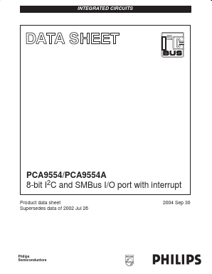 PCA9554AD Datasheet PDF Philips Electronics
