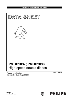PMBD2837 Datasheet PDF Philips Electronics