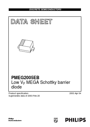 PMEG2005EB Datasheet PDF Philips Electronics