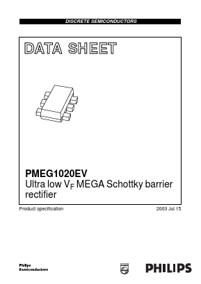 PMEG1020EV Datasheet PDF Philips Electronics