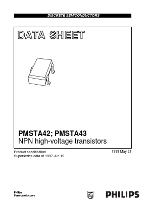 PMSTA42 Datasheet PDF Philips Electronics