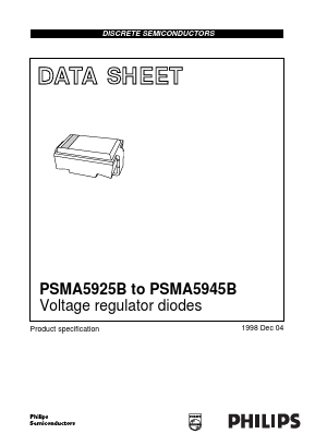 PSMA5941B Datasheet PDF Philips Electronics