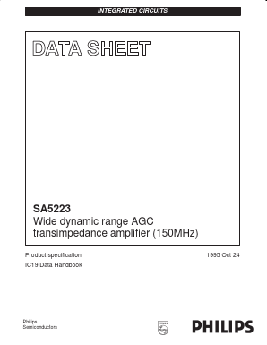 XSA5223CK Datasheet PDF Philips Electronics