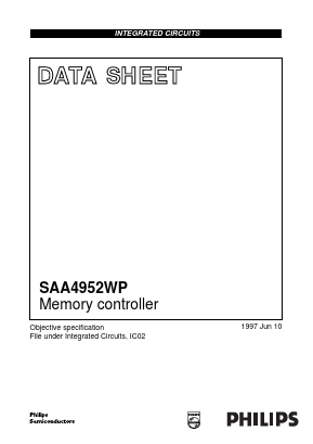 SAA4952WP/V1 Datasheet PDF Philips Electronics