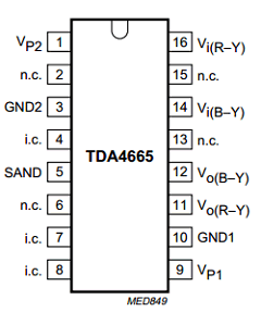 TDA4665T Datasheet PDF Philips Electronics