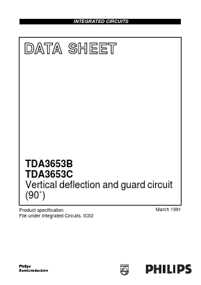 TDA3653B Datasheet PDF Philips Electronics