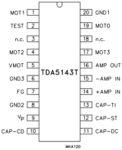 TDA5143T Datasheet PDF Philips Electronics