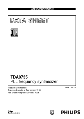 TDA8735T Datasheet PDF Philips Electronics