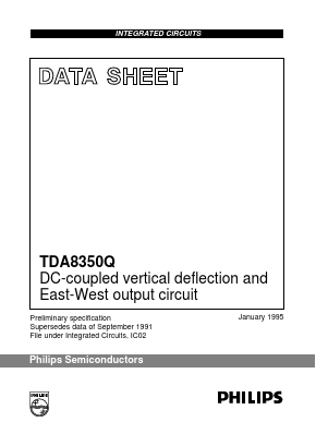 TDA8350Q Datasheet PDF Philips Electronics