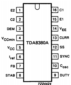 TDA8380A Datasheet PDF Philips Electronics