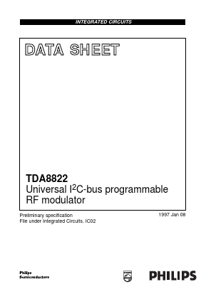 TDA8822M/C1 Datasheet PDF Philips Electronics