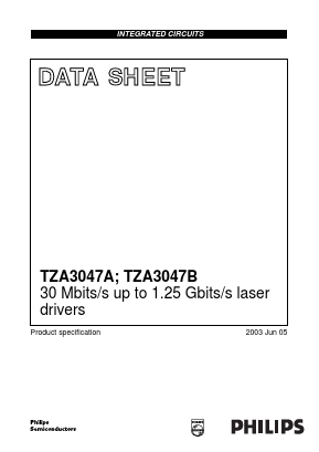 TZA3047BVH Datasheet PDF Philips Electronics