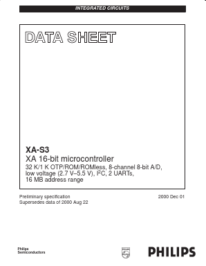 PXAS33KBA Datasheet PDF Philips Electronics