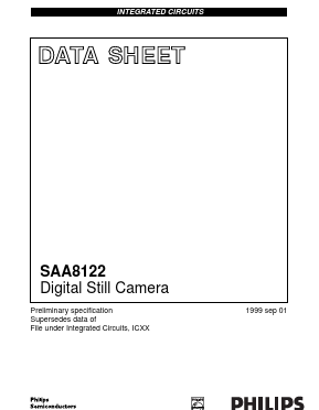 SAA8122 Datasheet PDF Philips Electronics