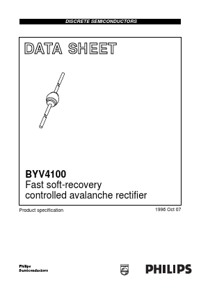 BYV4100 Datasheet PDF Philips Electronics