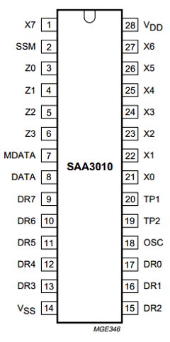 SAA3010 Datasheet PDF Philips Electronics