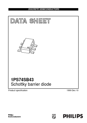 1PS74SB43 Datasheet PDF Philips Electronics