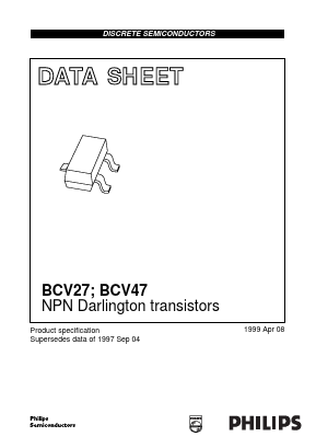 BCV27 Datasheet PDF Philips Electronics