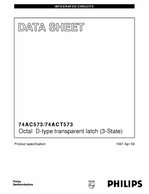 74ACT573DB Datasheet PDF Philips Electronics