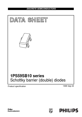 1PS59SB15 Datasheet PDF Philips Electronics