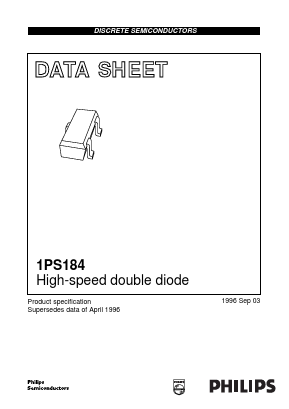 1PS184 Datasheet PDF Philips Electronics