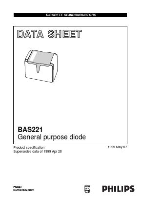 BAS221A Datasheet PDF Philips Electronics