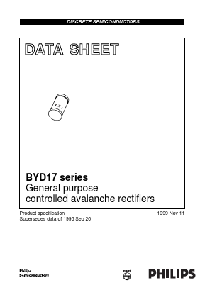 BYD17 Datasheet PDF Philips Electronics
