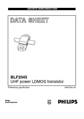 BLF2045 Datasheet PDF Philips Electronics