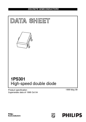 1PS301 Datasheet PDF Philips Electronics