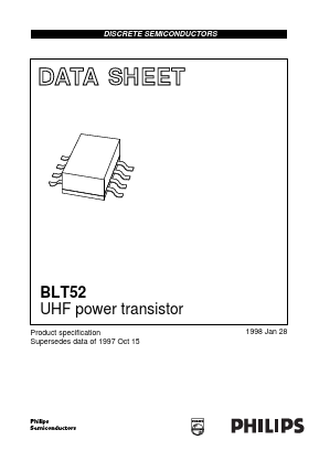 BLT52 Datasheet PDF Philips Electronics