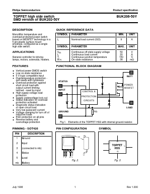 BUK206-50Y Datasheet PDF Philips Electronics