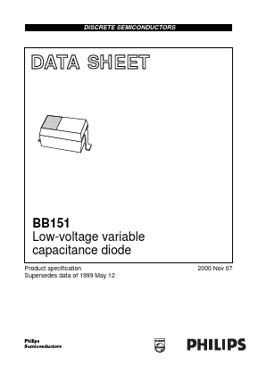 BB151 Datasheet PDF Philips Electronics