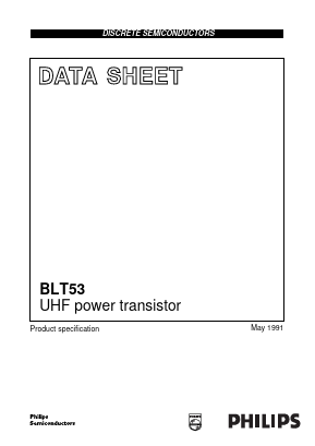 BLT53 Datasheet PDF Philips Electronics