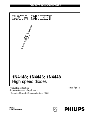 1N4446 Datasheet PDF Philips Electronics