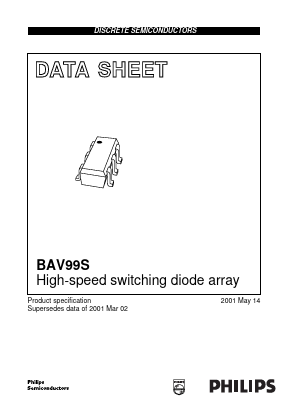 BAV99S Datasheet PDF Philips Electronics