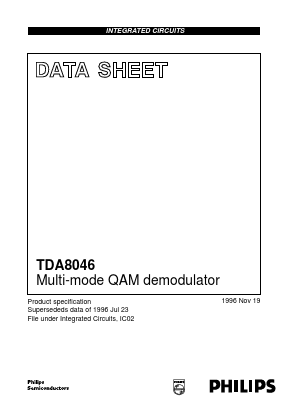 TDA8046H Datasheet PDF Philips Electronics