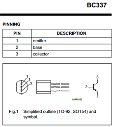 BC337-25 Datasheet PDF Philips Electronics
